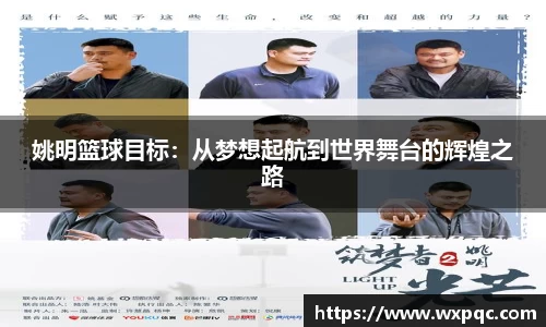 姚明篮球目标：从梦想起航到世界舞台的辉煌之路